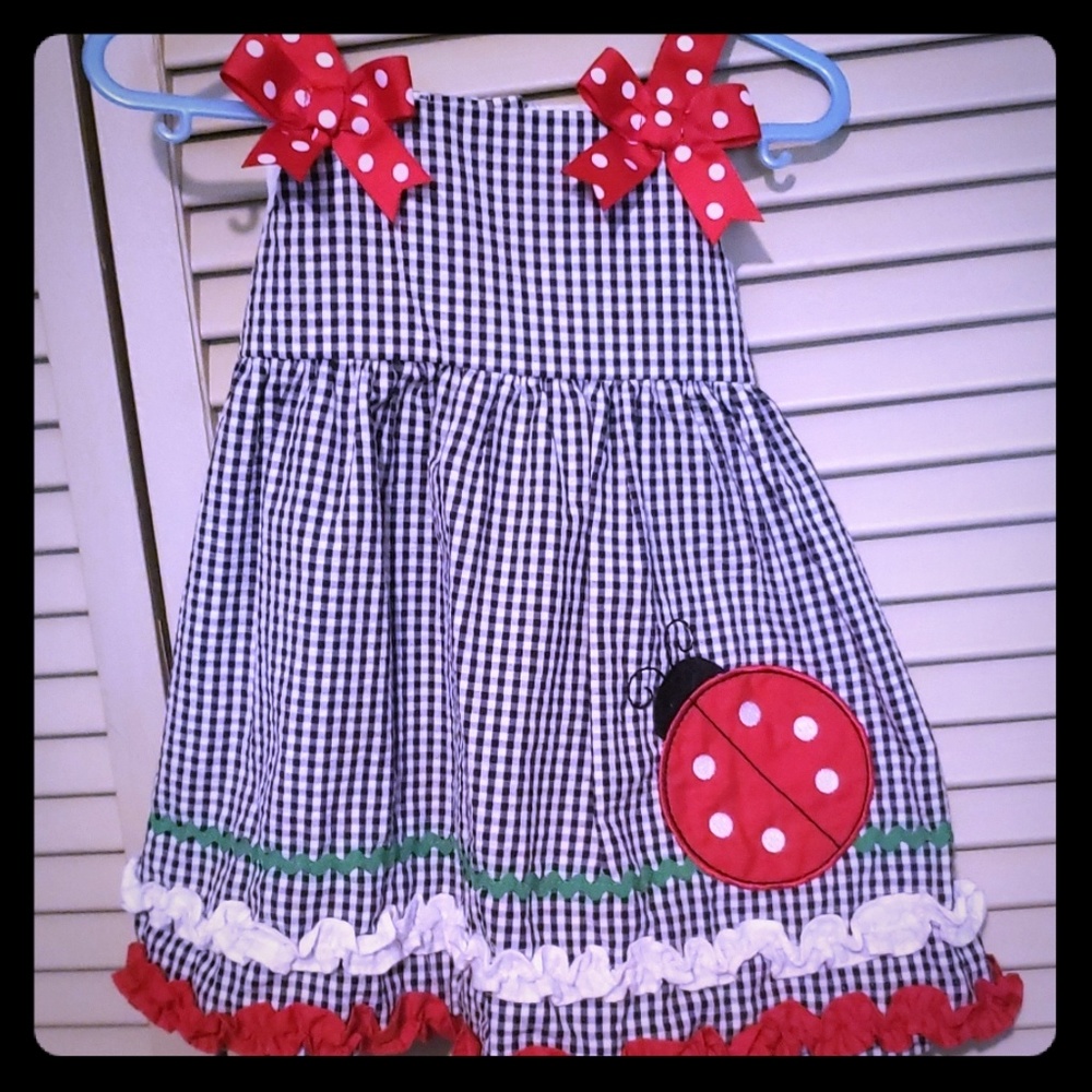 Baby Girl Lady Bug Dress